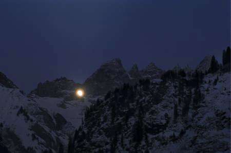 Vollmond im Martinsloch