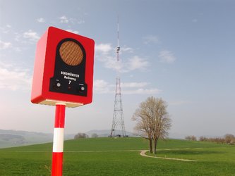 BEROMÜNSTER-Radioweg © DNS-Transport Zug