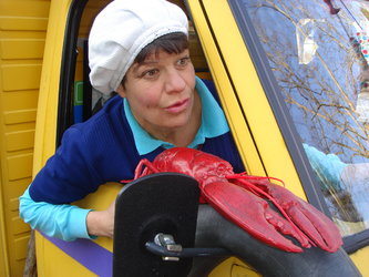 Putzfrau Luise in Fahrt