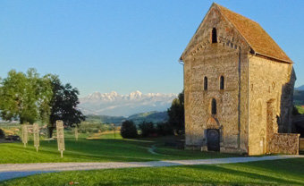 KlosterSkulpturenAusstellung, Ausstellungsgelände, Klosterruine Rüeggisberg