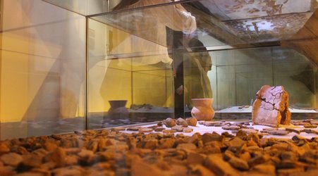 Scherbenteppich von Reinach. Foto: Martin Friedli, Museum.BL