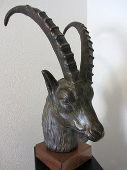 Steinbock, Bronze