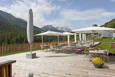 Barbecue auf der IN LAIN Terrasse