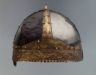 Der Spangenhelm von Villeneuve (VD) 6. Jh. n. Chr. © Schweizerisches Nationalmuseum