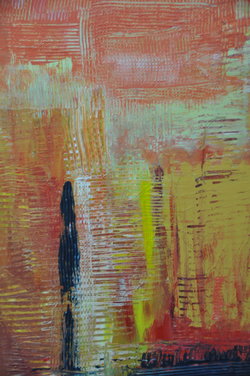 Acryl auf Leinwand