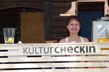 Kulturcheckin-Bar am Villettefest 2011 in Cham